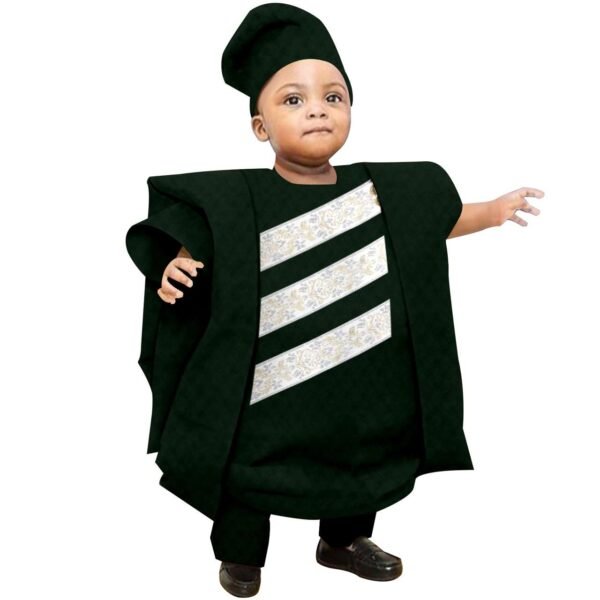 Boy's Outfits Wax Hat Shirt Pant Sets