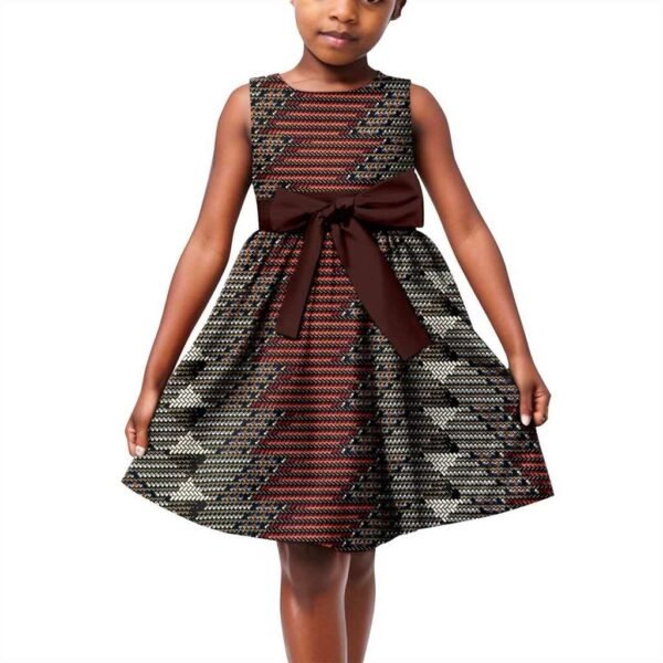 Girls Dresses with Bow Belt