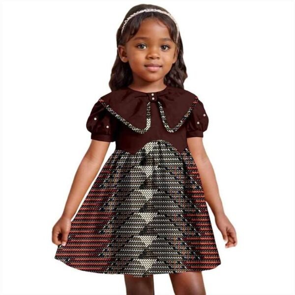 Girl Embroidered Flares Dresses