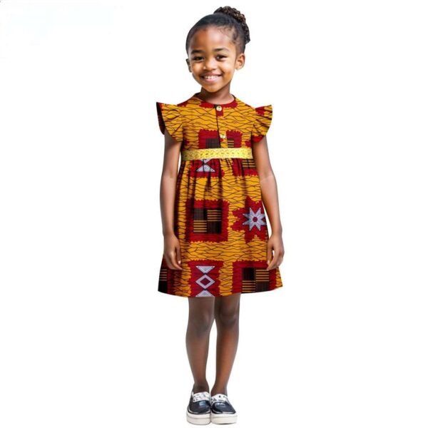 Girl Summer Butterfly Sleeve Dresses