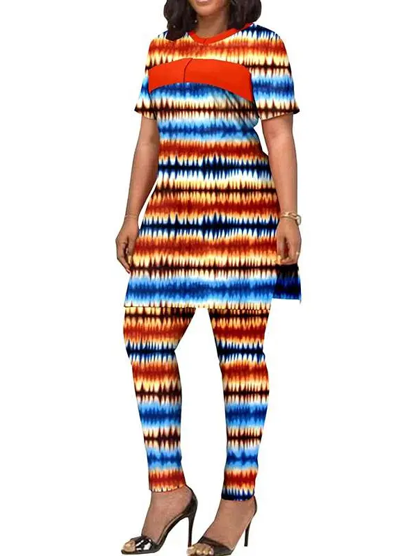 African Clothing for Women Dashiki Jackets and Ankara Pants Plus Size Set Wst11 - Image 13